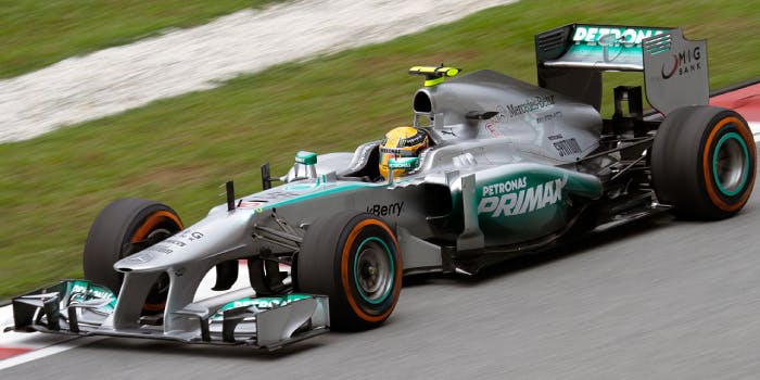 Lewis Hamilton F1 Car