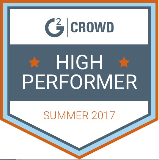 Lead image for Legalesign awarded "High Performer" in G2 Crowd's e-signature market analysis, Summer 2017